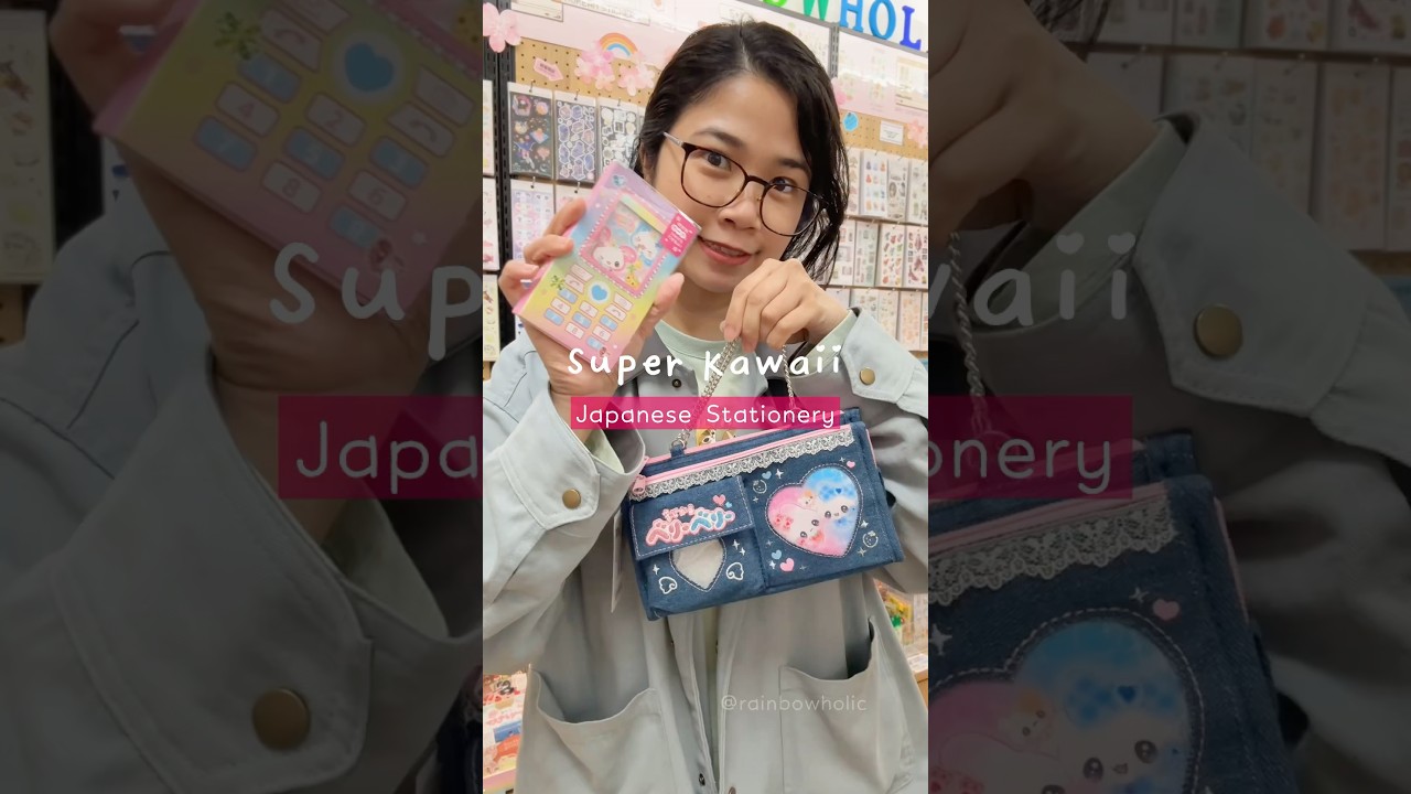 Super Cute Japanese Stationery 🎀🌸🐰 #heiseiretro #stationerylover