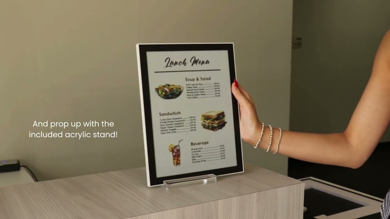 Turn Your Aluratek ePaper Frame into Digital Signage | Step-by-Step Setup