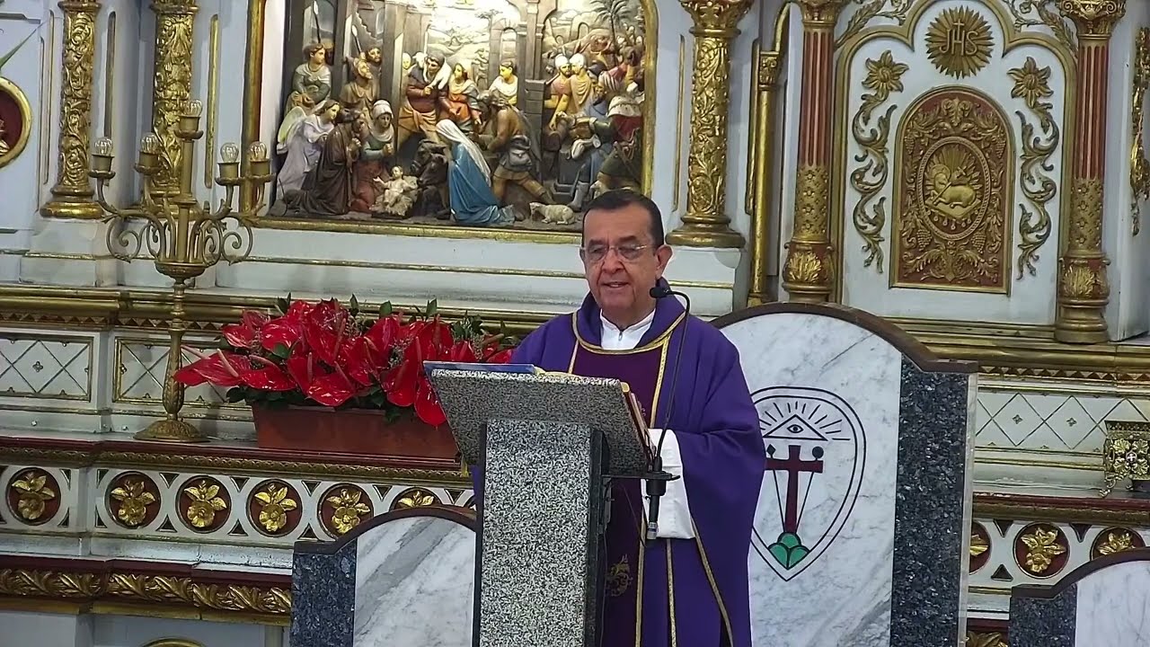 Eucaristía lunes 16 de diciembre - 2024 - 9:00  a.m   Basílica Señor de los Milagros de Buga
