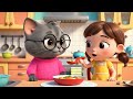 Mylo The Chef Cat Cooking With His Little Human ‍