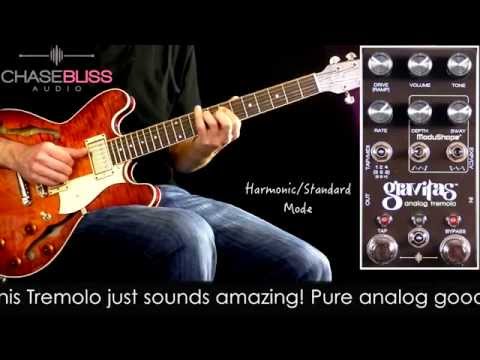 Chase Bliss Audio Gravitas Analog Tremolo 2015 - Present - Black image 3