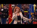 Superbowl LVIII National anthem Reba McEntire including post malone and flyover