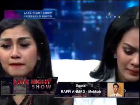 kesedihan para sahabat saat tau olga syahputra meningga @ live Late Night Show 27 3 2015