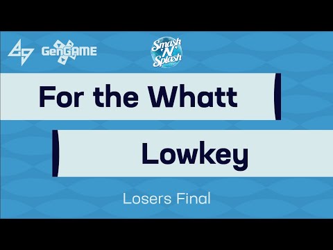For the Whatt vs. Lowkey — Losers Final — Splatoon at SNS5