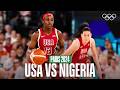 FULL GAME USA Vs Nigeria Basketball Quarter Final At Paris 2024