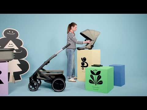 Joolz Geo3 - Przygotuj się z mono do duo: kombinacja gondola-siedzisko