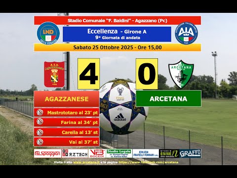 Agazzanese - Arcetana 4-0