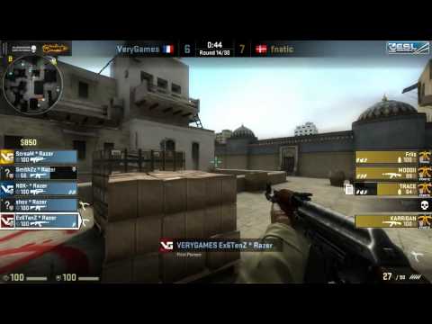 fnatic vs. VeryGames | Halbfinale, EMS One Summer 2013 | de_dust2 Map 1