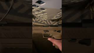 Sig P320 slide reassembly problem - solution