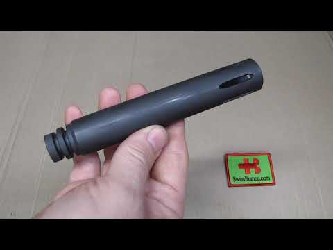 kak industry retro ar extended flash hider 1/2-28 - 6 Inch rifle length!