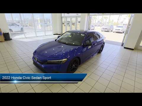 2022 Honda Civic Sedan Sport Somerton  San Luis  Fortuna Foothills  Welton