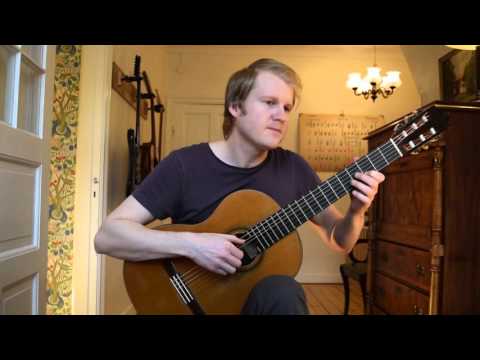 Rosita (Polka) - Francisco Tarrega (Acoustic Classical Guitar Cover by Jonas Lefvert)