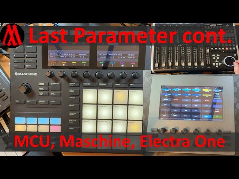 DrivenByMoss 25.1.1: More 'Last Parameter' support - MCU, Maschine, Electra One
