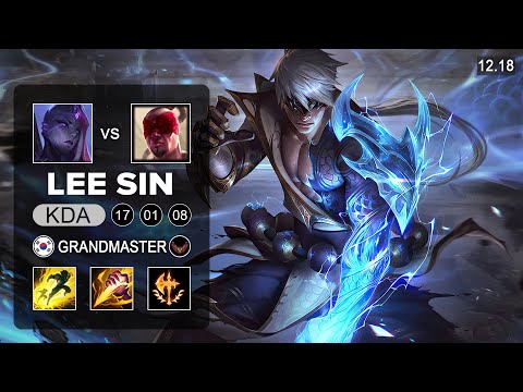 Lee Sin vs Bel'Veth Jungle - KR Grandmaster - Patch 12.18 Season 12