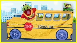 Pretend Play Adventure in Pop Up Tent School Bus + Fire Truck + Pirate Ship
