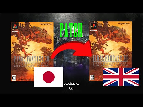 Zodiac Job System English Patch Tutorial Final Fantasy XII