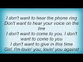 Gary Allan - Lovin' You Against My Will Lyrics