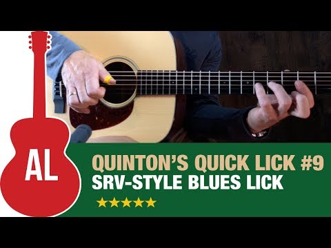 SRV Style Blues Lick - Quinton's Quick Lick (#9)