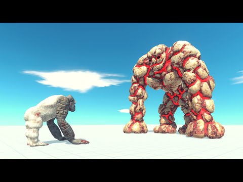 Old Goro The Giant Vs Every Giant Unit ARBS | Animal Revolt Battle Simulator