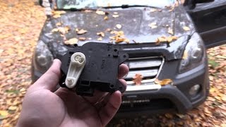 05-06 Honda CR-V Air Mix Motor Replacement
