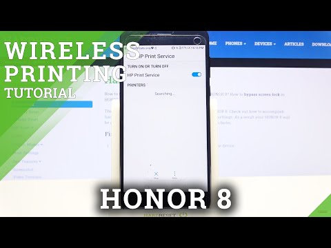 How to Connect Printer with HONOR 8 – Wireless Printing