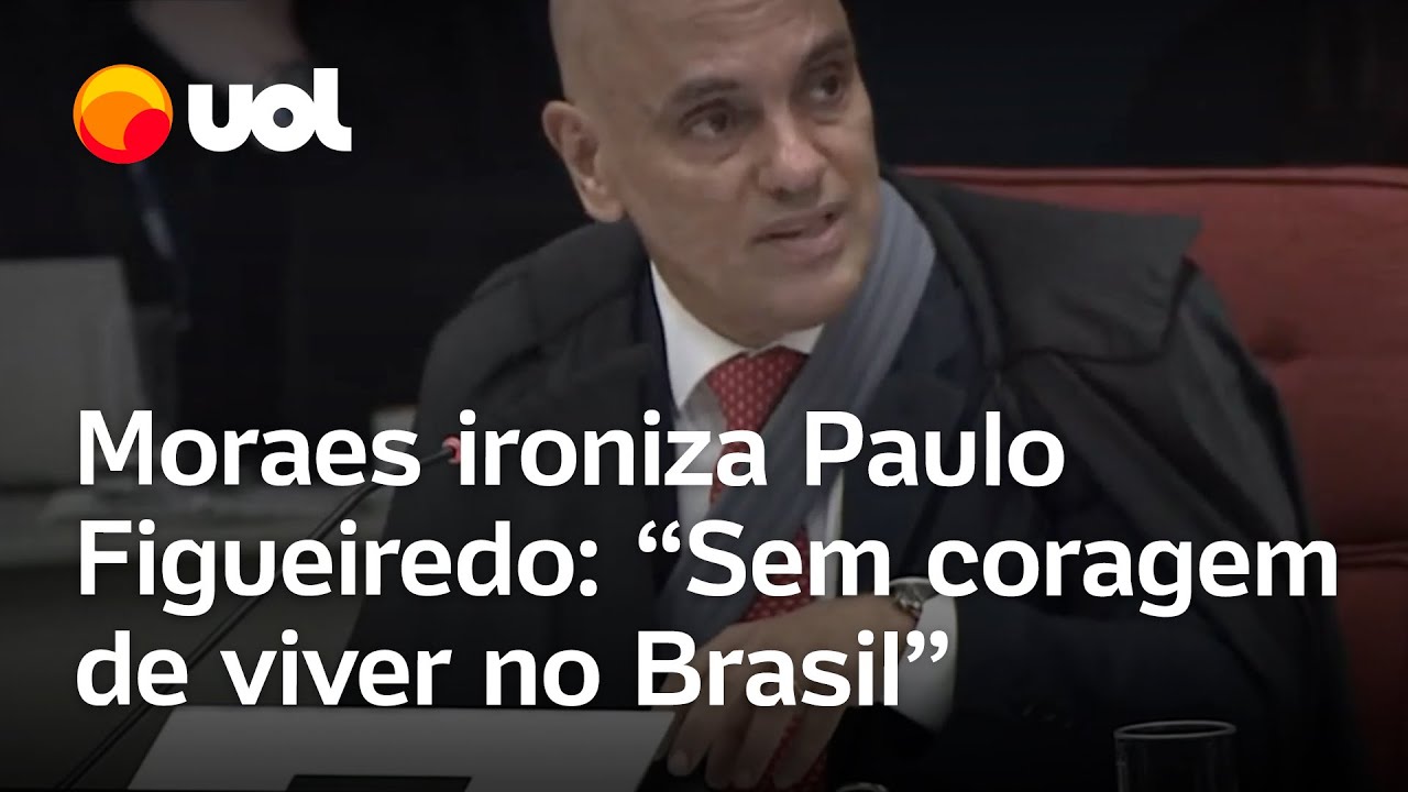 Moraes mocks Paulo Figueiredo: 'He attacks democracy, without having the courage to live in Brazil'