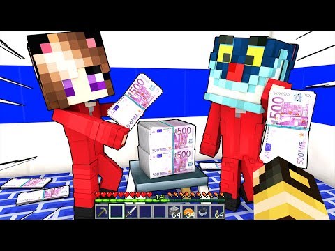 RAPINO LA BANCA CON I MIEI AMICI!! - Vita su Minecraft #38