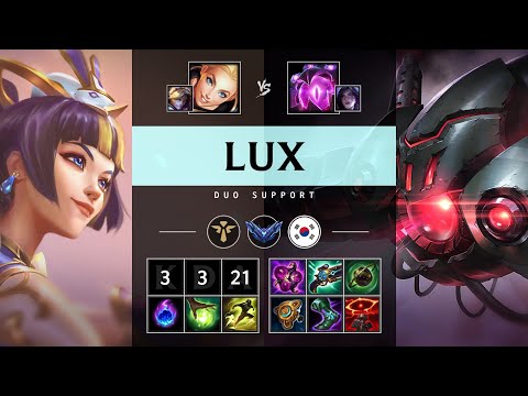 Lux Support vs Vel'Koz - KR Diamond Patch 25.05