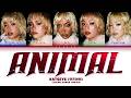 KATSEYE 'Animal' (Color Coded Lyrics)