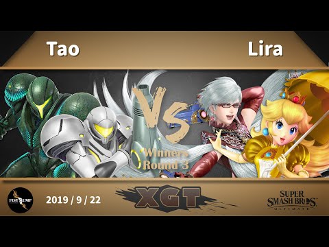 Fist Bump XGT - Tao (Dark Samus, Samus) VS Lira (Peach, Bayo) WR3 , 9/22 SSBU 臺灣大亂鬥月賽 拳頭邦普