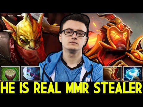 MIRACLE Bounty Hunter Carry & Ember Spirit Mid - He is Real MMR Stealer Dota 2