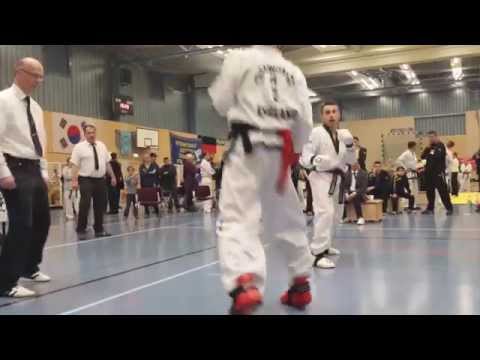 Adam Swain. Men's -70kg Sparring. German Open 2013