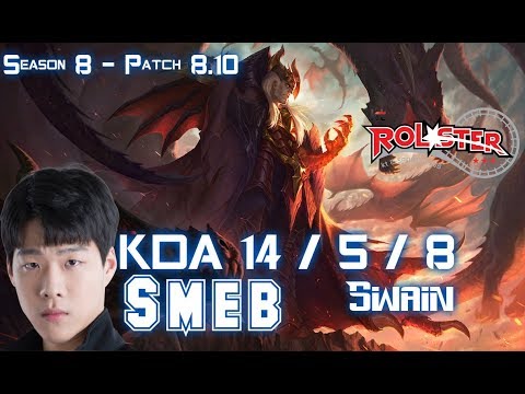 KT Smeb SWAIN vs LULU Top - Patch 8.10 KR Ranked