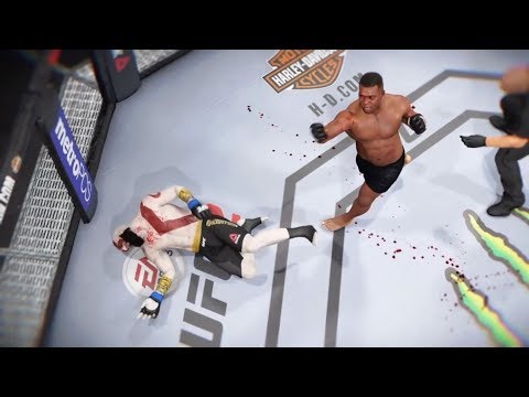 🥊Mike Tyson vs. Kratos (EA Sports UFC 2) - Crazy UFC 👊🤪