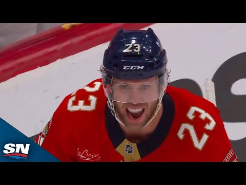 Carter Verhaeghe Finishes Tic-Tac-Toe Goal As Panthers Strike On Power Play