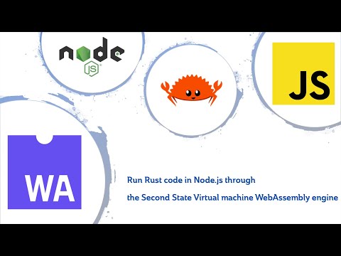 Run Rust code in Node.js through the WebAssembly engine(SSVM)