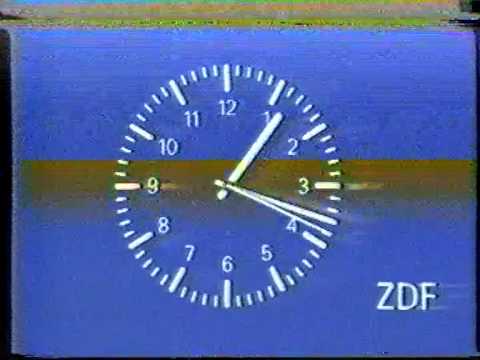 ZDF Programmtafel Intro Heute zum Sendeschluß 07.10.1983