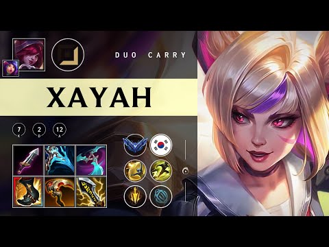 Xayah ADC vs Ashe - KR Diamond Patch 25.22