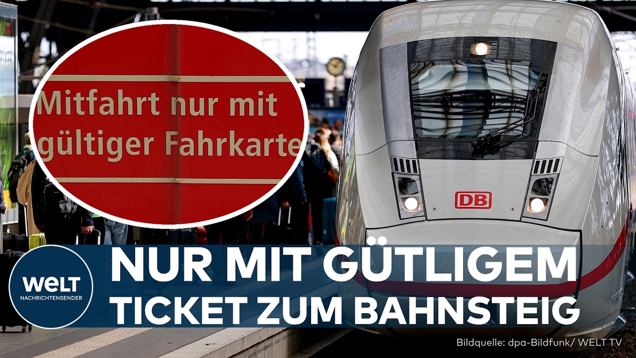 DEUTSCHE BAHN: Müssen Reisende bald durch Schranken? Bilger bringt neue Zugangsregeln ins Spiel