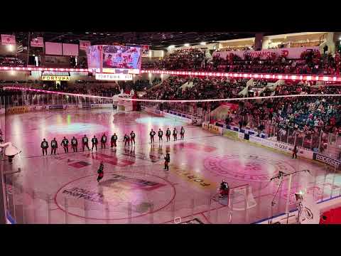 Nástup HC Dynamo Pardubice x HC Oceláři Třinec 18.9.2022