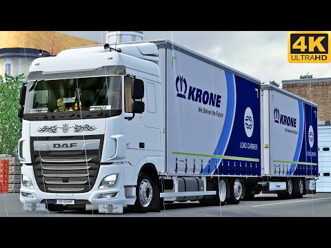 [TS-PC] ETS2 4K | HEILBRONN | DAF XF E6 460 | KIRCHHAUSE 🇩🇪 - WILLSBACH 🇩🇪