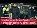 Henk Fraser: 'Verrassend dat Sparta goed in uitwedstrijden presteert'