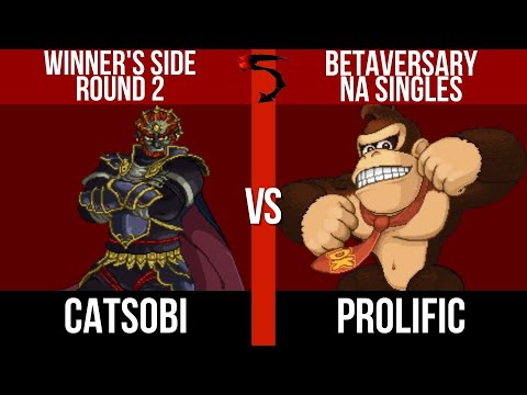 Betaversary NA Winner's: Catsobi (Ganon) vs. Prolific (DK) - SSF2 Tournament