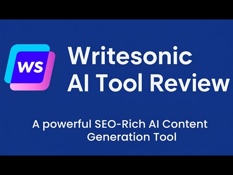 YouTube video about Writesonic