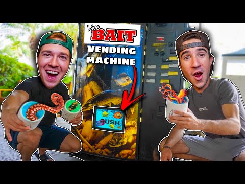 Фото BUYING EVERY LIVE FISH FROM THE VENDING MACHINE! (shocking)