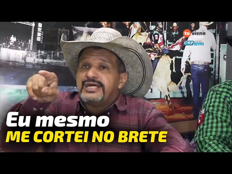 Veja o que ele fez para não montar no touro!!!