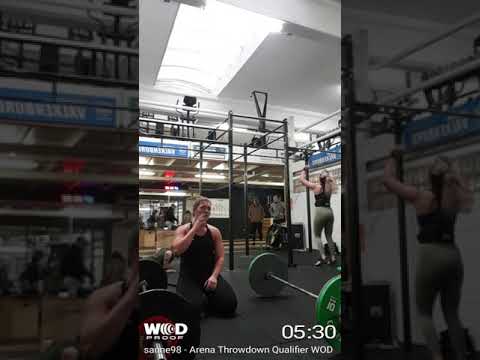 Arena Throwdown Qualifier WOD 3