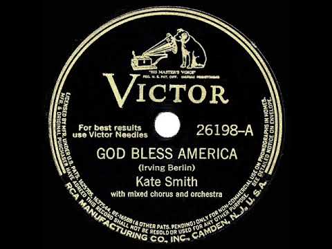 1940 HITS ARCHIVE: God Bless America - Kate Smith (her original recording)