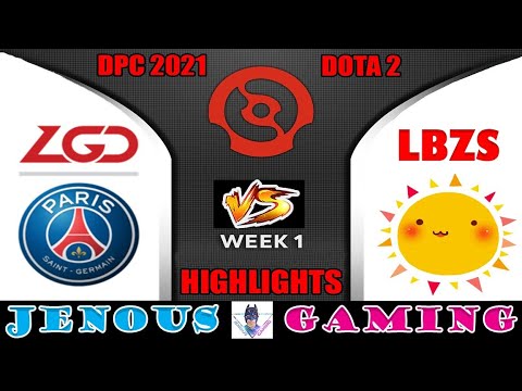 PSG LGD vs LBZS - UPPER DIVISION - DPC 2021- Dota 2 Highlights
