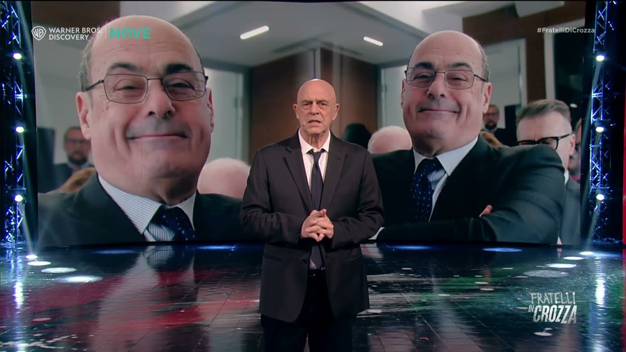 Crozza "Zingaretti non va votato, va aiutato" | Fratelli di Crozza